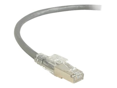 Black Box GigaTrue 3 patch cable - 3 ft - gray