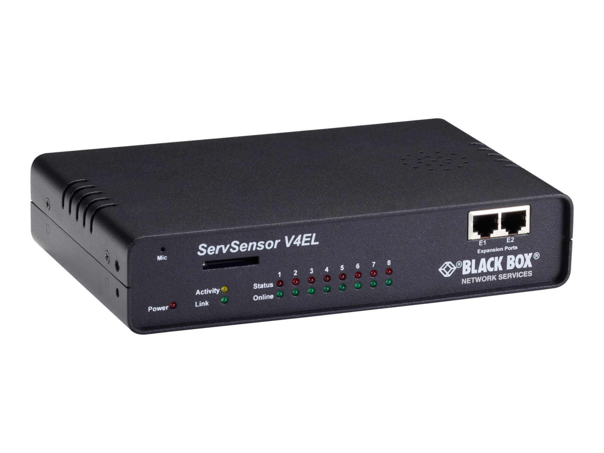 Black Box AlertWerks ServSensor V4E Lite Hub - environment monitoring device - TAA Compliant