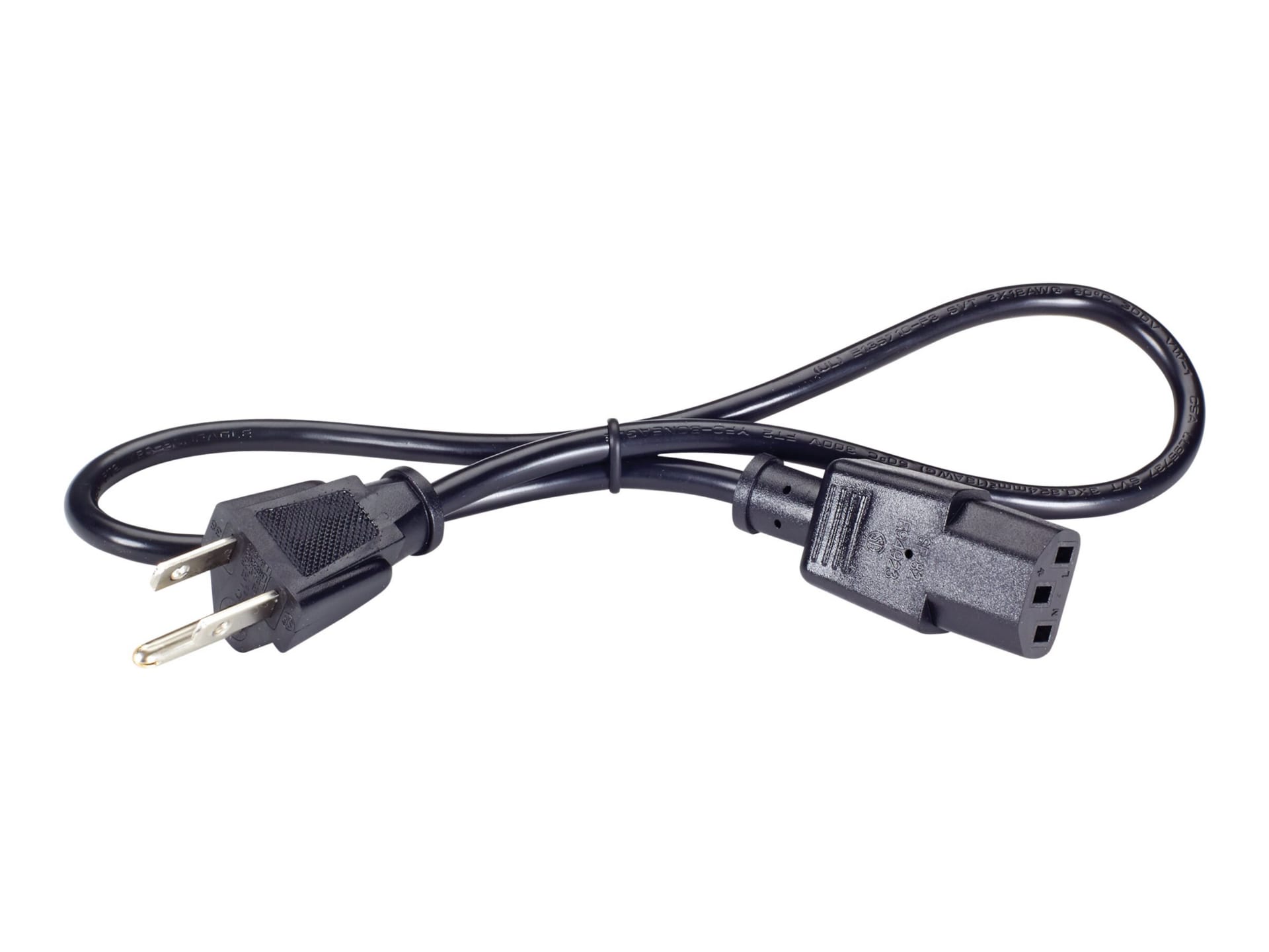 Black Box - power cable - NEMA 5-15P to power IEC 60320 C13 - 2 ft