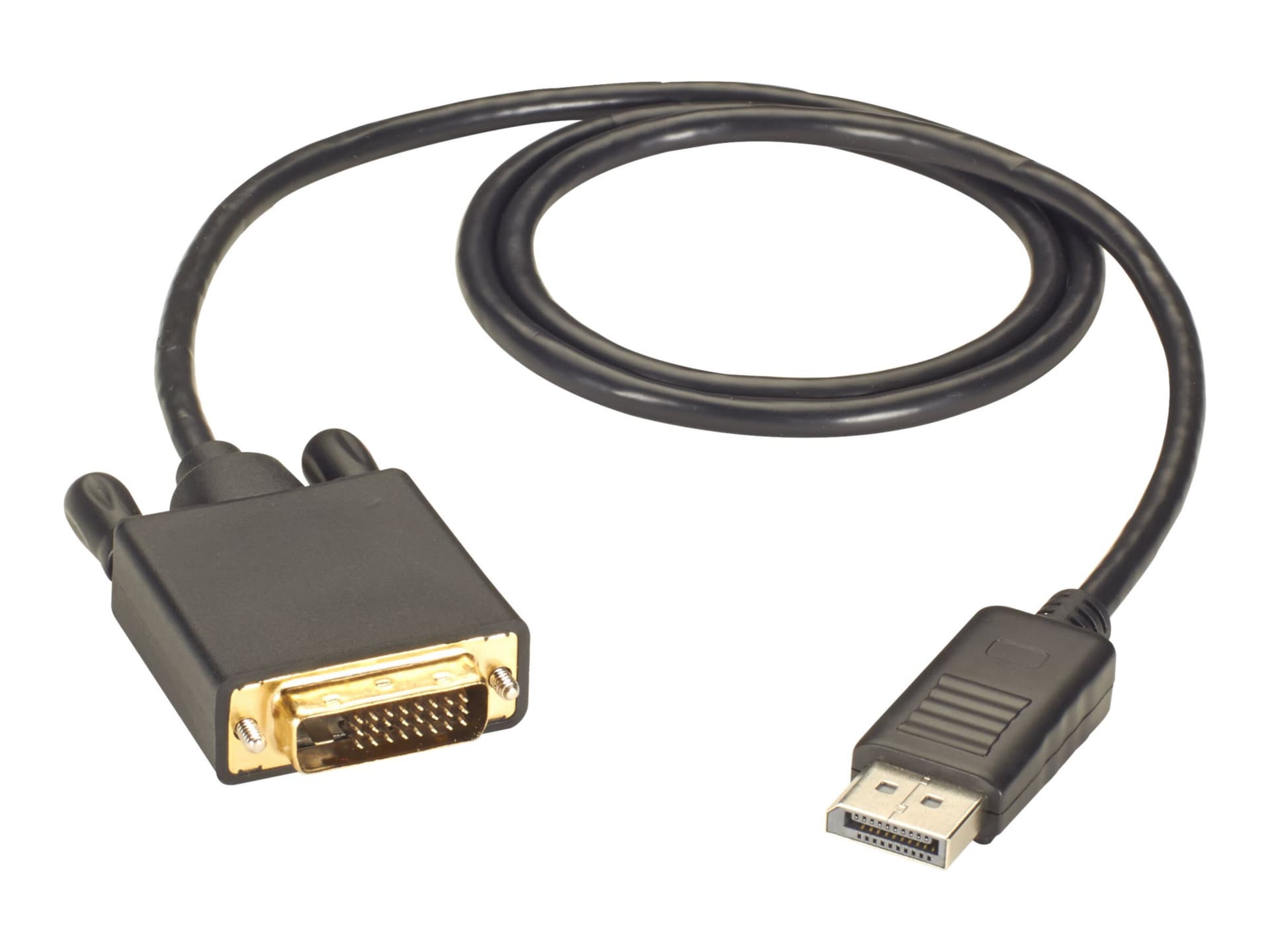 Black Box 15ft Displayport to DVI Single Link Monitor Cable, M/M, 1080P