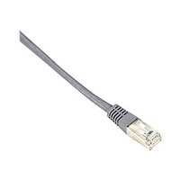 Black Box 20ft Shielded Gray Cat5 Cat5e 100Mhz Ethernet Patch Cable, 20'