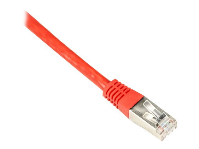 Black Box 5ft Shielded Red Cat5 Cat5e 100Mhz Ethernet Patch Cable