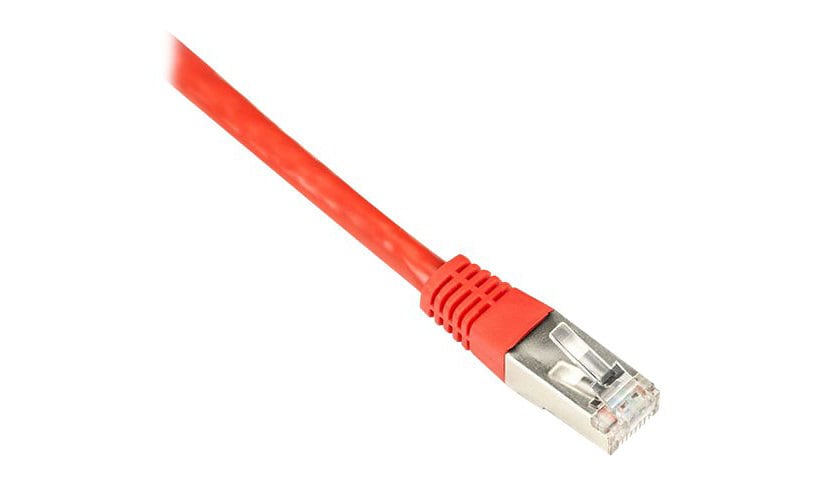 Black Box 5ft Shielded Red Cat5 Cat5e 100Mhz Ethernet Patch Cable