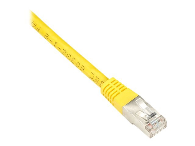 Black Box 5ft Shielded Yellow Cat5 Cat5e 100Mhz Ethernet Patch Cable 5'