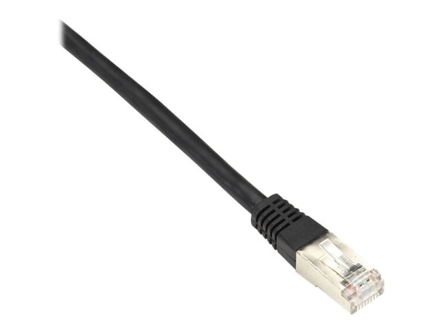 Black Box 5ft Double Shielded Black CAT6 250Mhz Ethernet Patch Cable, 5'