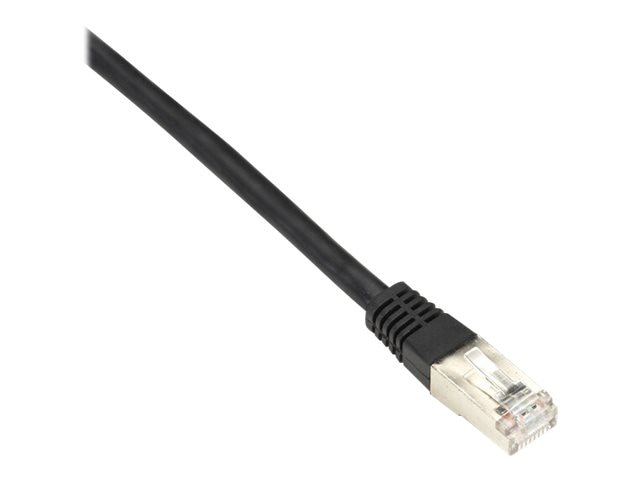 Black Box 10ft Double Shielded Black CAT6 250Mhz Ethernet Patch Cable, 10'