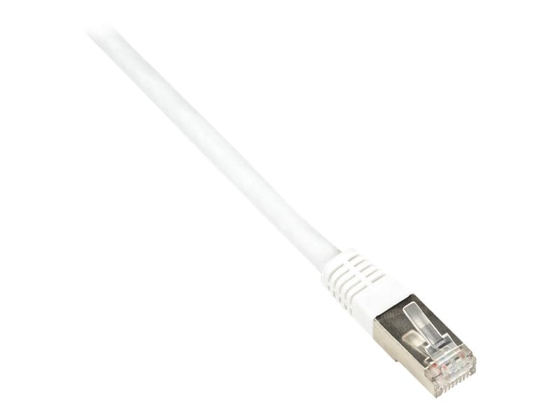 Black Box 3ft Double Shielded White CAT6 250Mhz Ethernet Patch Cable, 3'