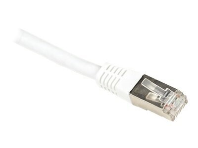 Black Box 6ft Double Shielded White CAT6 250Mhz Ethernet Patch Cable, 6'