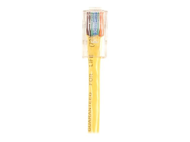 Black Box patch cable - 4 ft - yellow