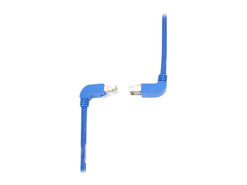 Black Box SpaceGAIN Down to Up - patch cable - 15 ft - blue