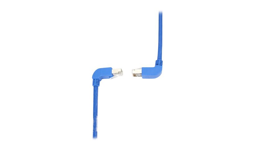 Black Box SpaceGAIN Down to Up - patch cable - 15 ft - blue