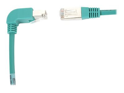 Black Box SpaceGAIN Down to Straight - patch cable - 6 ft - green