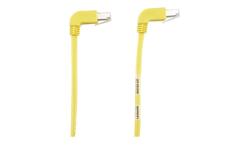 Black Box SpaceGAIN Down to Down - patch cable - 1 ft - yellow