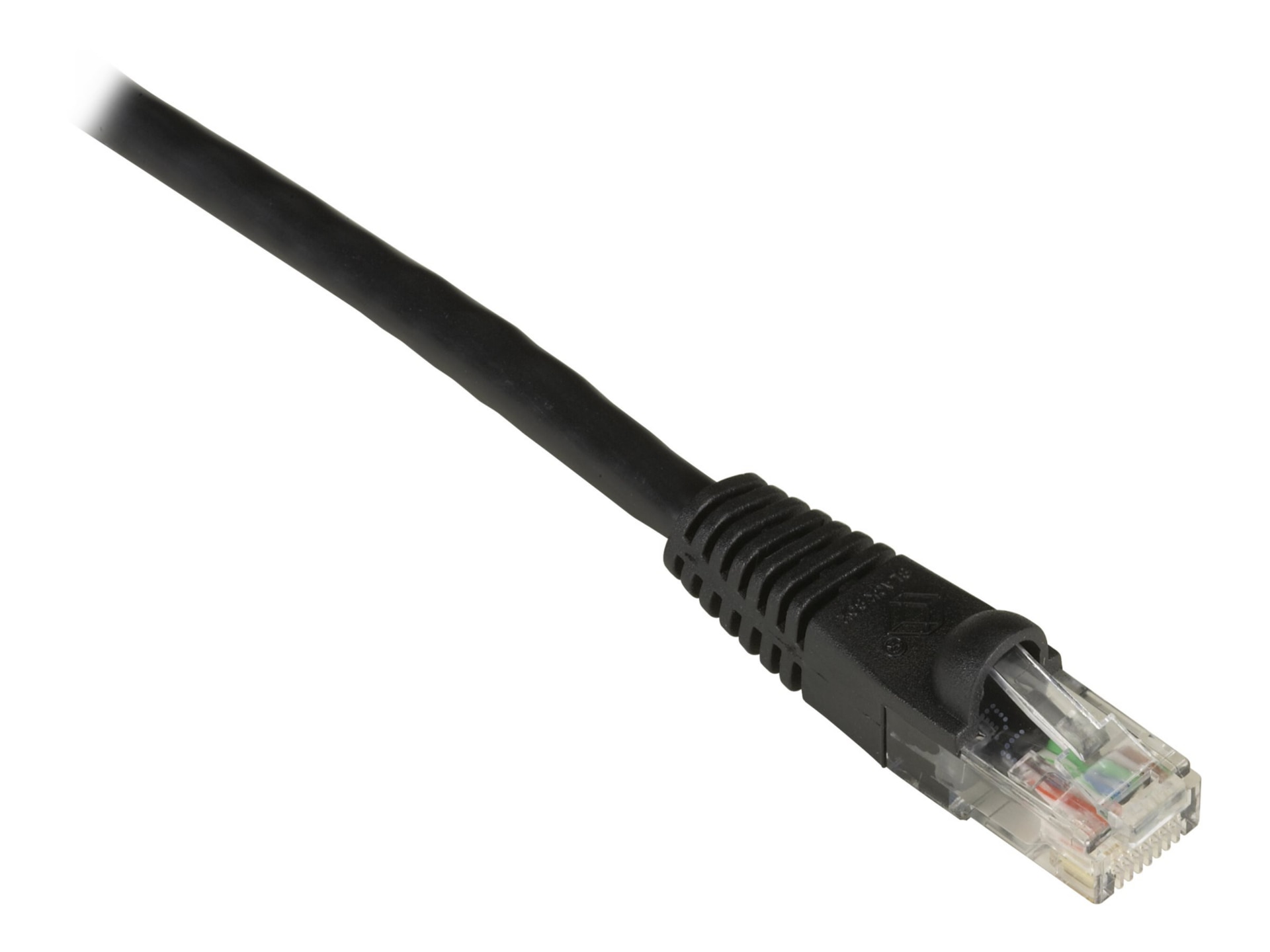 Black Box GigaTrue patch cable - 3 ft - black