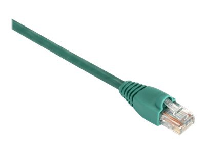 Black Box 6ft Cat5 CAT5e 350mhz Green UTP PVC Snagless Patch Cable 25-pack