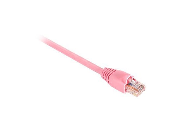 Black Box 1ft Cat5 CAT5e 350mhz Pink UTP PVC Snagless Patch Cable 6'