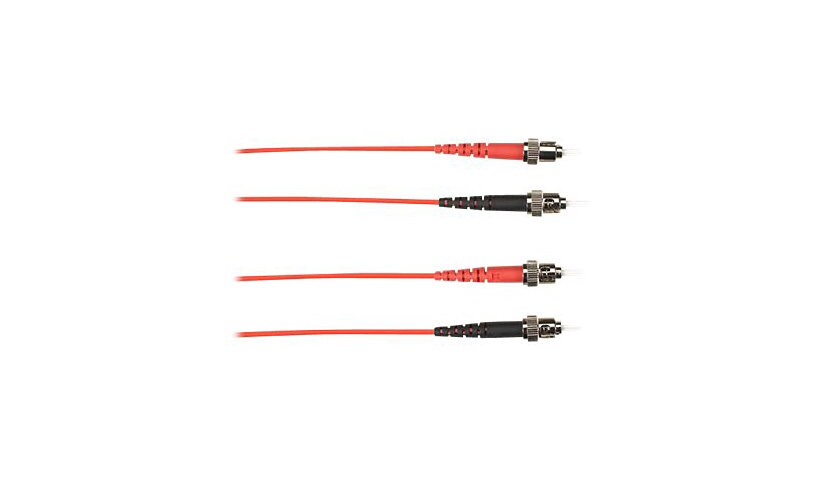Black Box patch cable - 3 m - red