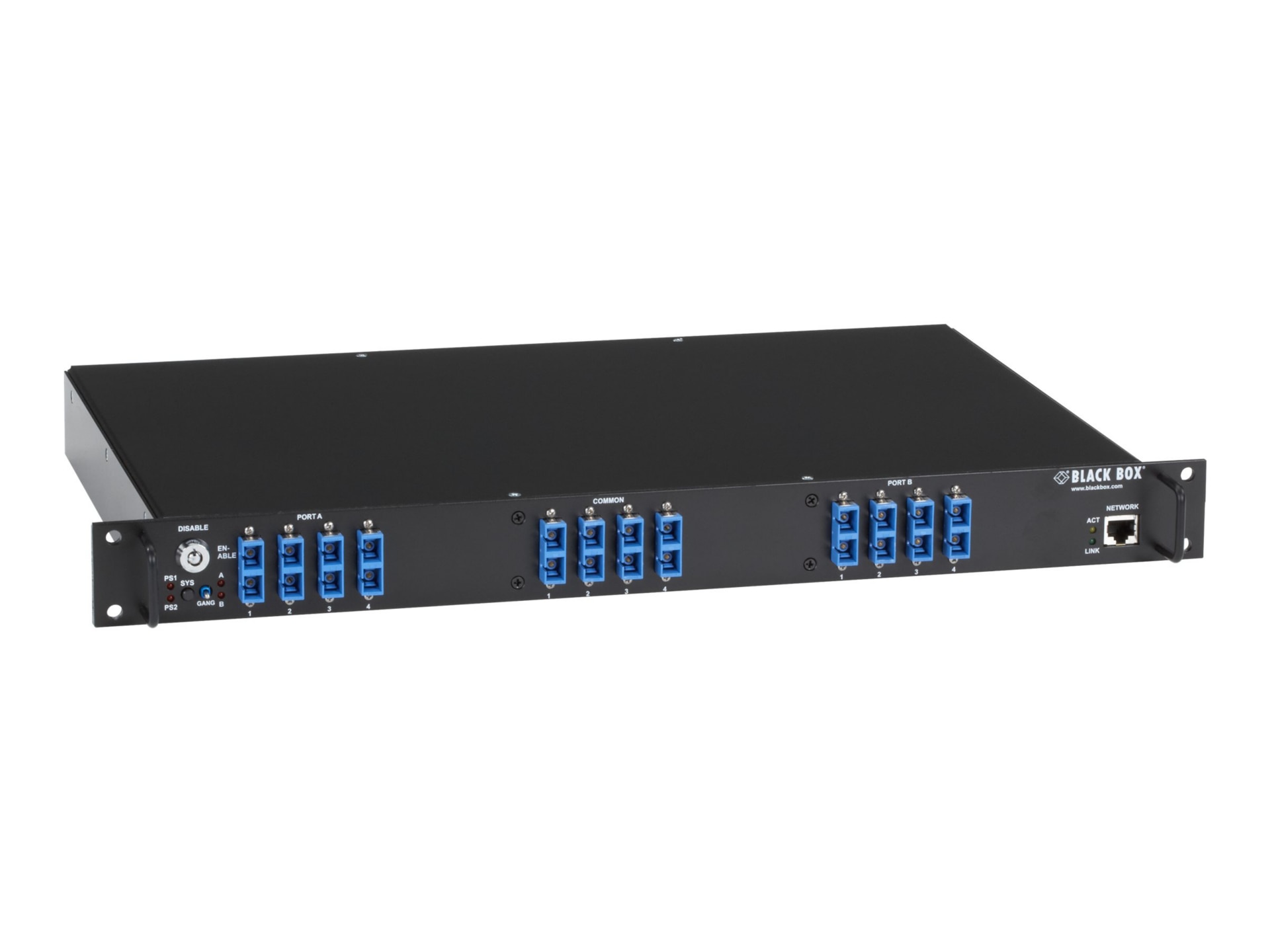 Black Box Pro Switching System NBS Fiber Multimode SC A/B - switch - 4 port