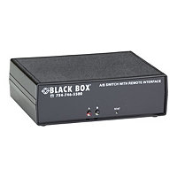 Black Box Remotely Controlled Layer 1 A/B Switch DB9, 1 x 2 - switch
