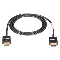 Black Box 1 Meter 3ft Ultra Slim Line HDMI Cable, Male/Male, 1080P, 4K, 3D