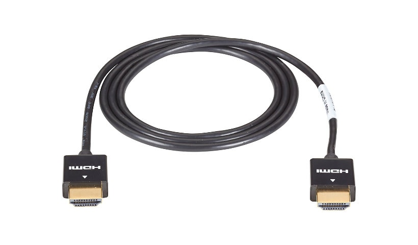 Black Box SlimLine High-Speed - HDMI cable - 6.6 ft
