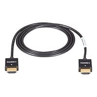 Black Box SlimLine High-Speed - HDMI cable - 6.6 ft