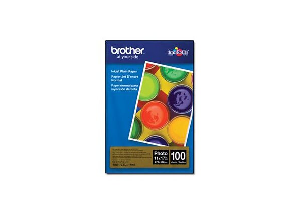 Brother BP60PLGR - plain paper - 100 roll(s)