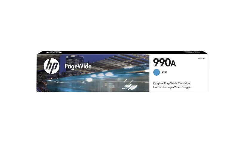 HP 990A - cyan - original - PageWide - ink cartridge