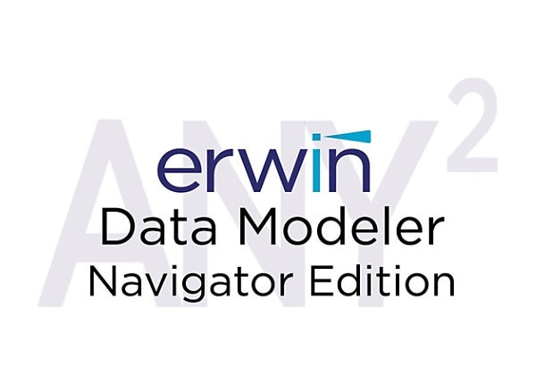 erwin Data Modeler Navigator Edition (v. 9.7) - license + 1 Year Enterprise Maintenance - 1 user