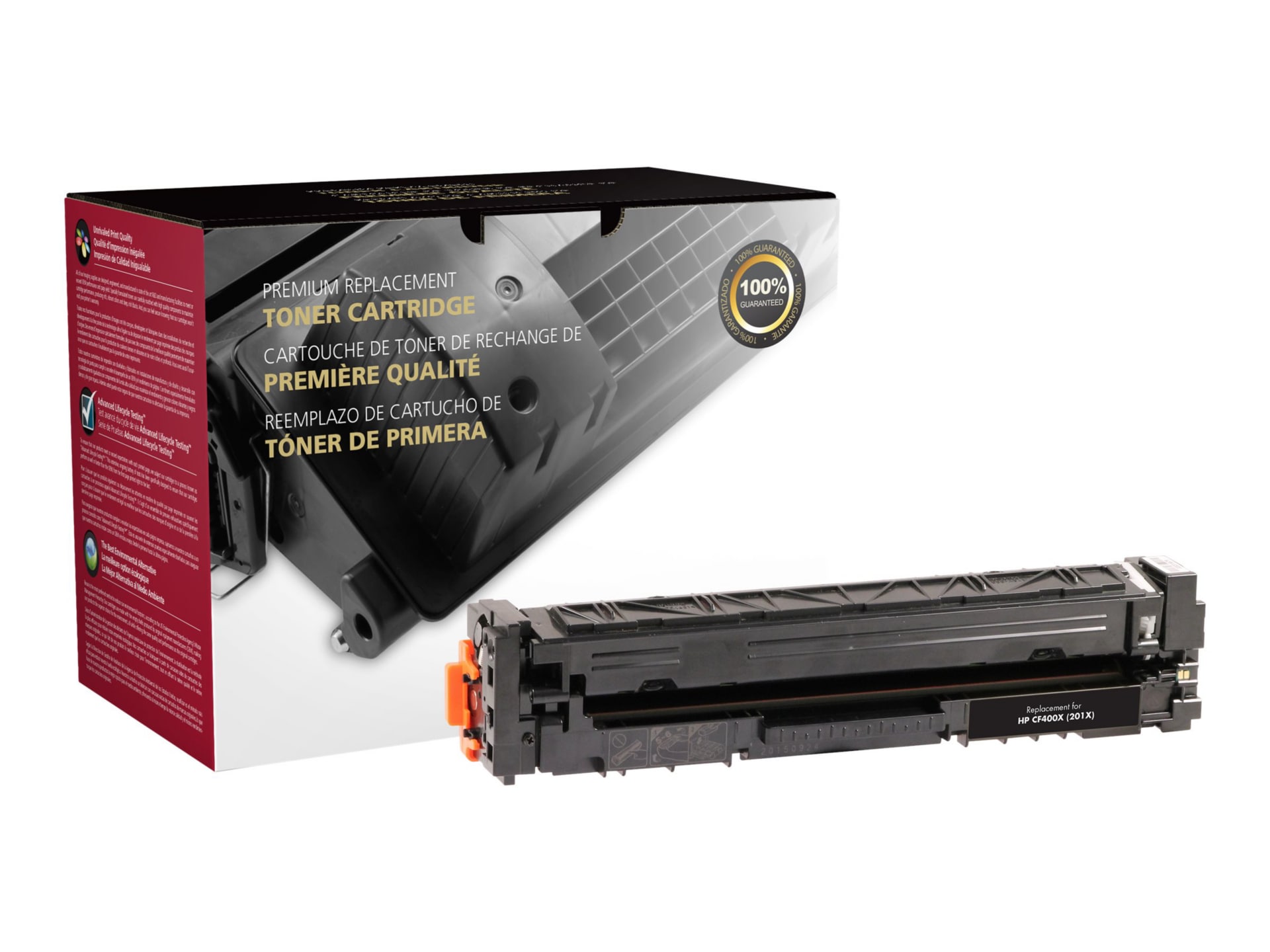 Clover Imaging Group - High Yield - black - compatible - remanufactured - toner cartridge (alternative for: HP 201X, HP