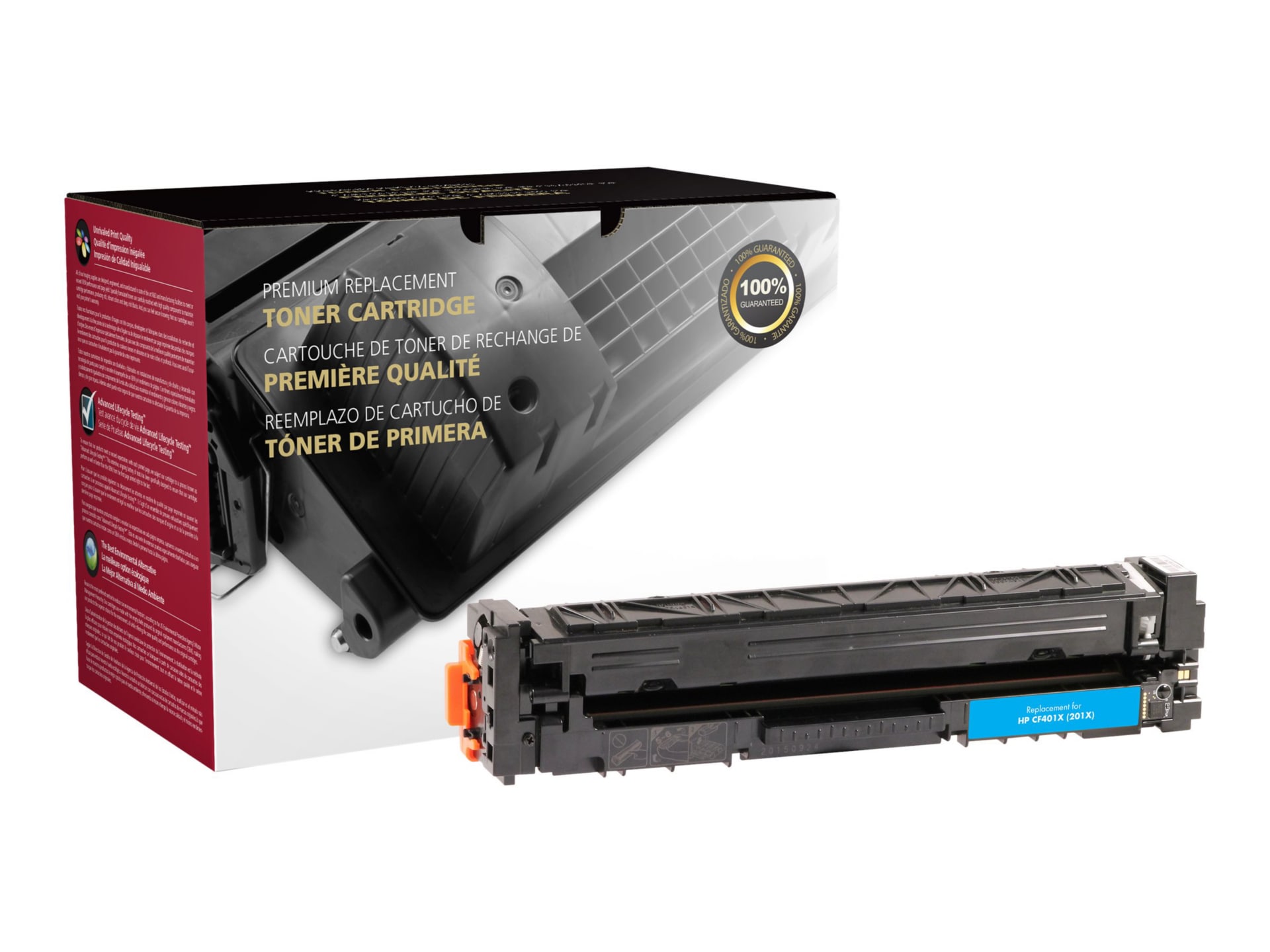 Clover Imaging Group - High Yield - cyan - compatible - remanufactured - toner cartridge (alternative for: HP 201X, HP