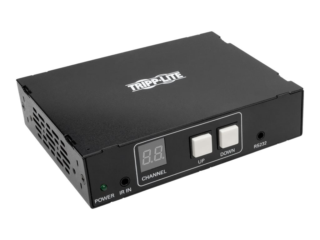 Tripp Lite RGB Component Video + Audio over IP Extender Receiver over Cat5e/6, RS-232 Serial &amp; IR Control, 1080i,