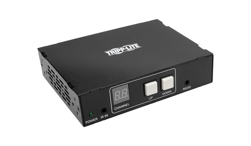 Tripp Lite RGB Component Video + Audio over IP Extender Receiver over Cat5e/6, RS-232 Serial &amp; IR Control, 1080i,