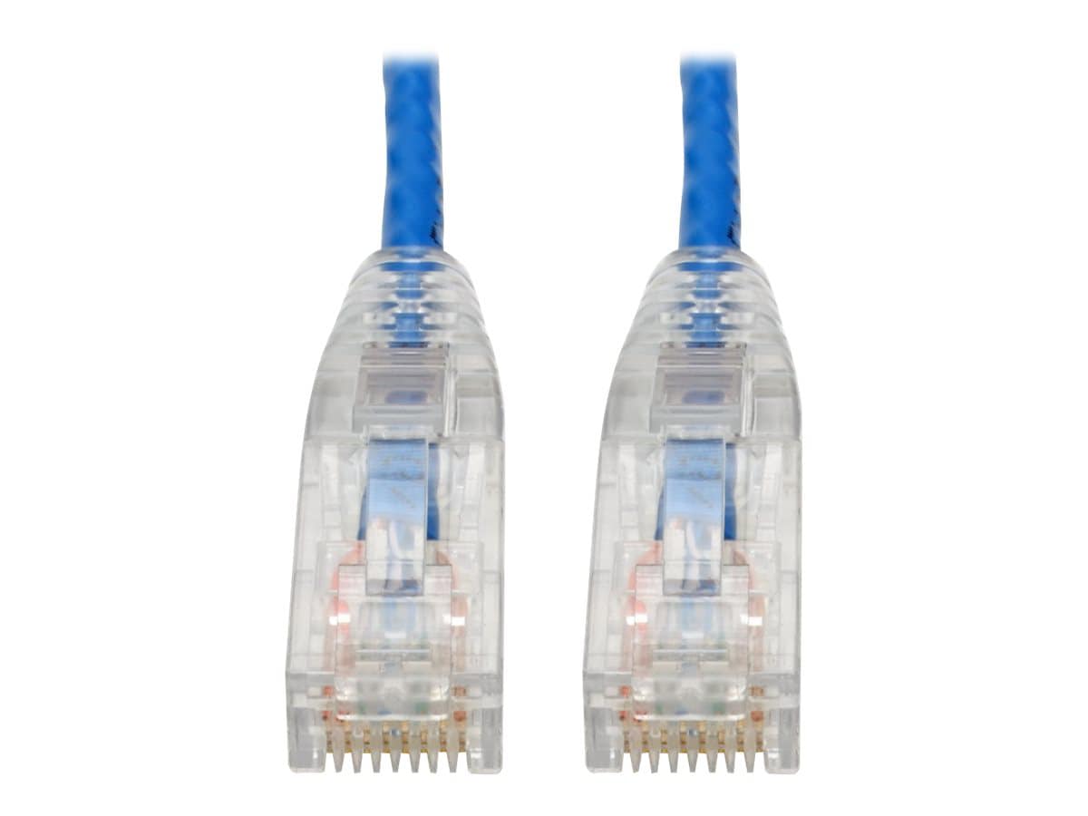 StarTech.com 6ft Slim LSZH CAT6 Ethernet Cable - 10 Gigabit Snagless RJ45  100W PoE Patch Cord - CAT 6 10GbE UTP Network Cable w/Strain Relief - Blue  