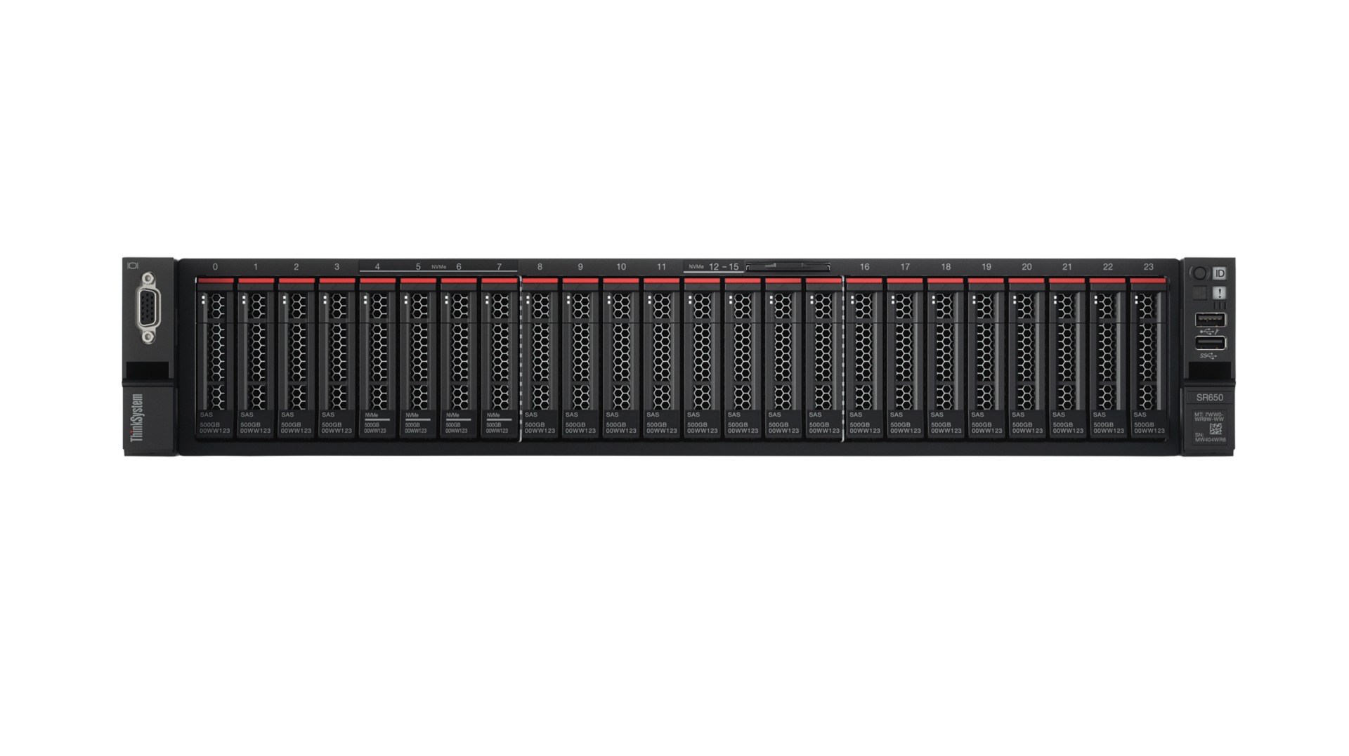 Lenovo 2.5" - server 8-port SATA/SAS backplane