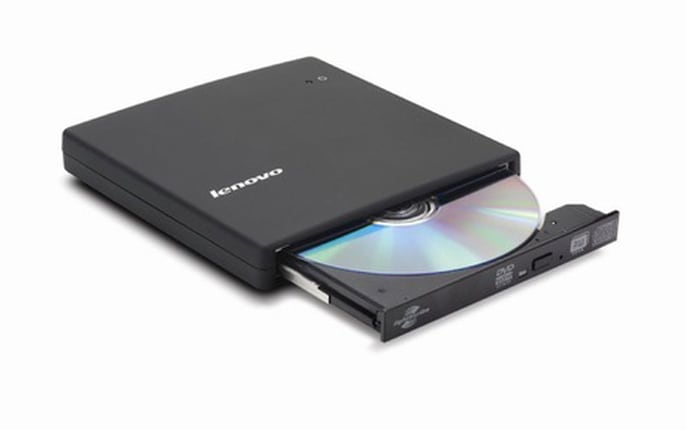 Usb Cd-dvd-rw Reader / Writer per Lenovo Pc Connessione portatile esterna  (argento)