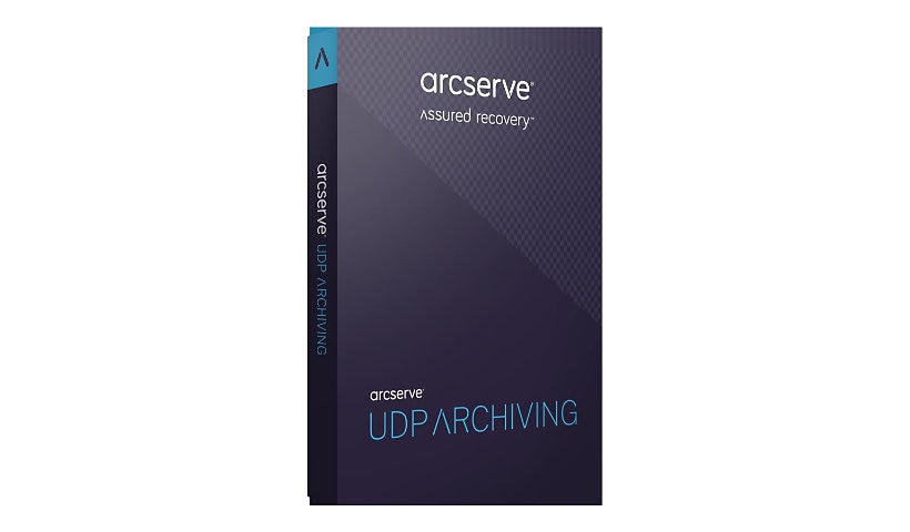 Arcserve UDP Archiving - Email (v. 6.0) - license - 2500 mailboxes