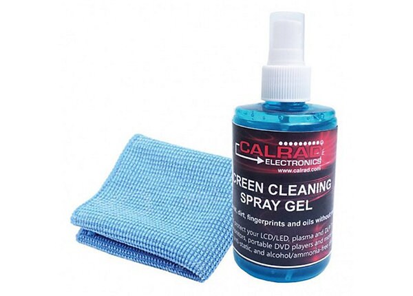 HP Calrad 80-515 Screen Cleaner with Microfiber Cloth, 6.8 Oz