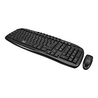 Adesso WKB-1330CB - keyboard and mouse set - QWERTY - US