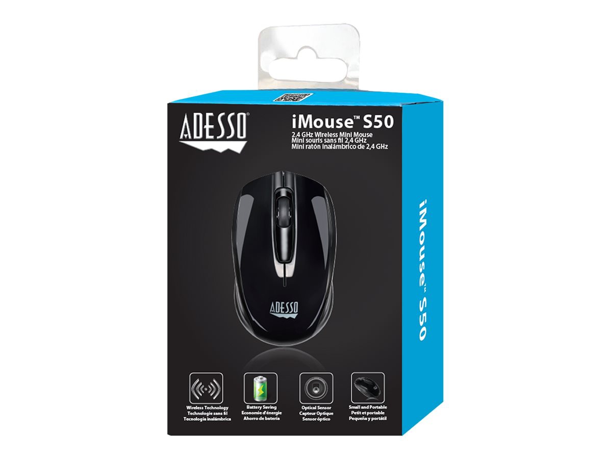 Thumbnail 6 of 20 for Adesso iMouse S50 - 2.4GHz Wireless Mini Mouse