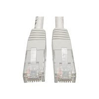 Eaton Tripp Lite Series Cat6 Gigabit Molded (UTP) Ethernet Cable (RJ45 M/M), PoE, White, 6 ft. (1.83 m) - patch cable -