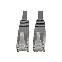 Eaton Tripp Lite Series Cat6 Gigabit Molded (UTP) Ethernet Cable (RJ45 M/M), PoE, Gray, 20 ft. (6.09 m) - patch cable -