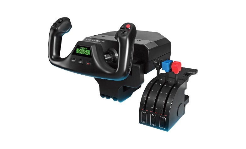 【公式】フジのお歳暮・冬ギフト System Yoke Flight Saitek - Quadrant Throttle And Yoke その他
