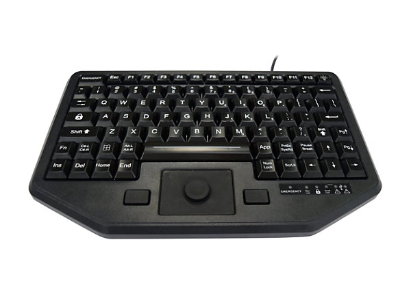 iKey Full Travel IK-TR-911-FSR - keyboard - with Force Sensing Resistor Pointing Device