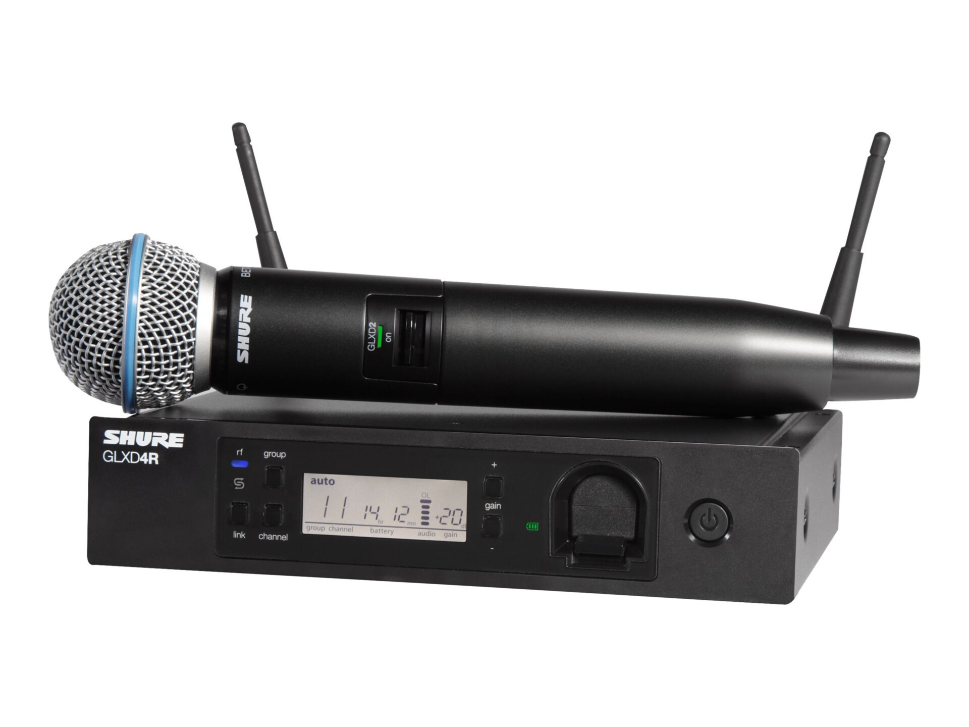 Shure GLX-D Digital Wireless System GLXD24R/B58 - wireless microphone syste
