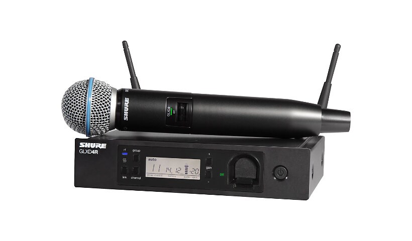 Shure GLX-D Digital Wireless System GLXD24R/B58 - wireless microphone syste