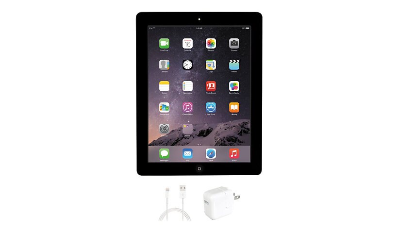 Apple iPad 4 Wi-Fi - 4th generation - tablet - 16 GB - 9.7"