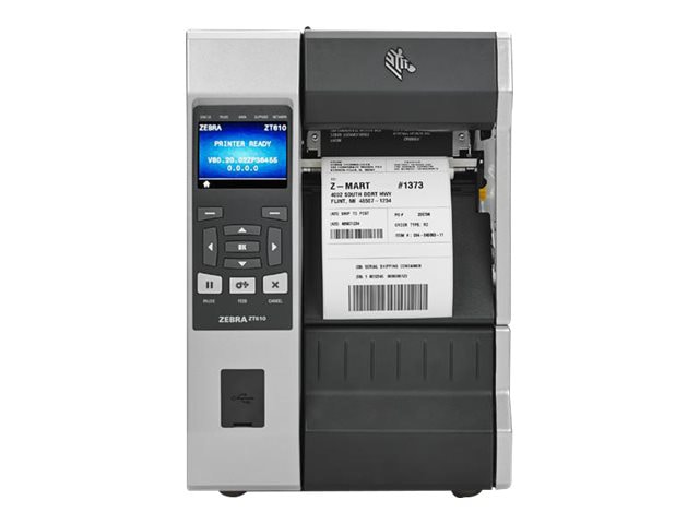 Thumbnail 2 of 5 for Zebra ZT610 - Industrial Series - label printer - B/W - direct thermal / thermal transfer - TAA Compliant