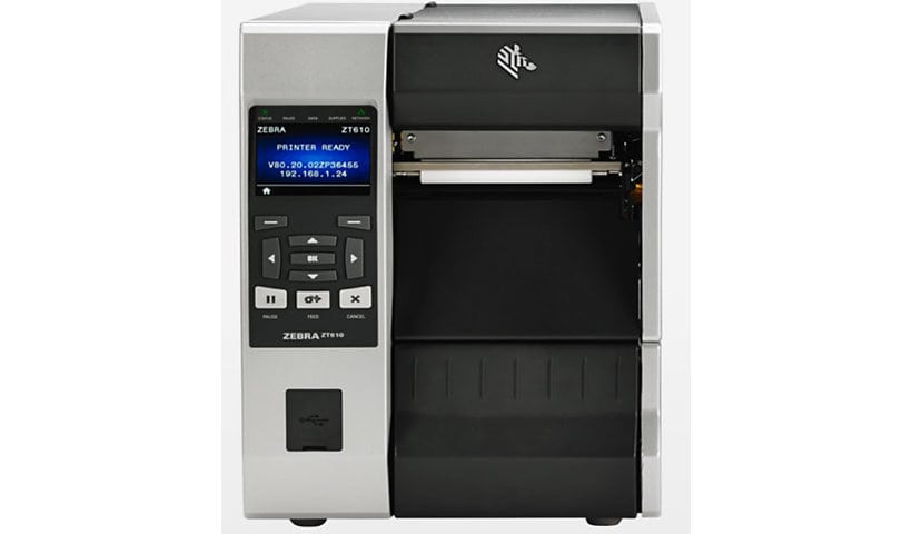 Zebra ZT610 - Industrial Series - label printer - B/W - direct thermal / thermal transfer - TAA Compliant