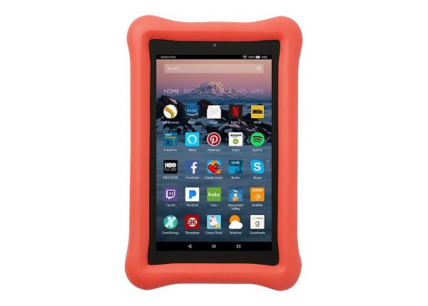 Amazon Kid-Proof Case for Amazon Fire 7 - Red